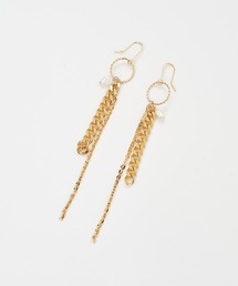 ドロストチェーンピアス