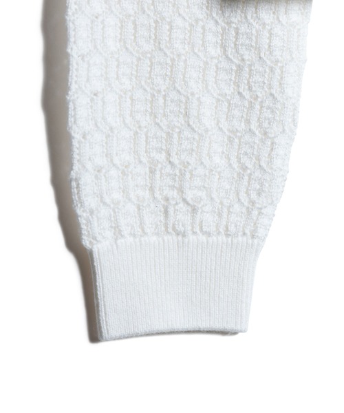 LAYMEE(レイミー)の「Lautrec knit / ローレックニット(カーディガン/ボレロ・レディース・モカ/ホワイト/ブラック・FREE)」の17枚目の写真