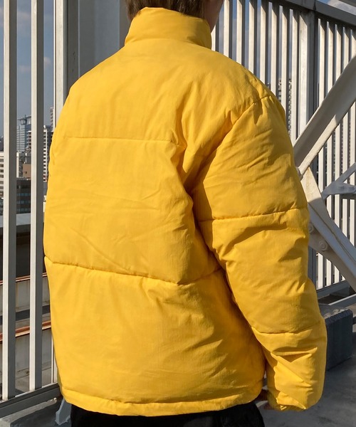 Snap club】 ビッグシルエットカラー中綿ジャケット（ダウン