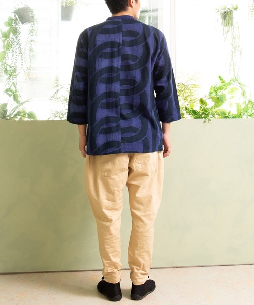 【カヤ】火消し纏メンズシャツ(シャツ/ブラウス)|カヤ(カヤ) 【カヤ】火消し纏メンズシャツ(シャツ/ブラウス)|カヤ(カヤ)