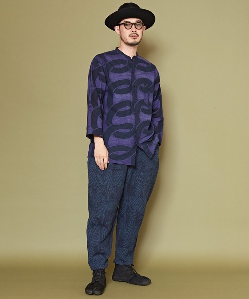 【カヤ】火消し纏メンズシャツ(シャツ/ブラウス)|カヤ(カヤ) 【カヤ】火消し纏メンズシャツ(シャツ/ブラウス)|カヤ(カヤ)