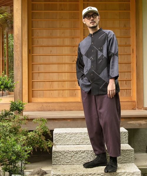 【カヤ】火消し纏メンズシャツ(シャツ/ブラウス)|カヤ(カヤ) 【カヤ】火消し纏メンズシャツ(シャツ/ブラウス)|カヤ(カヤ)