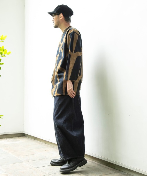 【カヤ】火消し纏メンズシャツ(シャツ/ブラウス)|カヤ(カヤ) 【カヤ】火消し纏メンズシャツ(シャツ/ブラウス)|カヤ(カヤ)