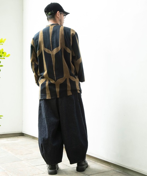 【カヤ】火消し纏メンズシャツ(シャツ/ブラウス)|カヤ(カヤ) 【カヤ】火消し纏メンズシャツ(シャツ/ブラウス)|カヤ(カヤ)