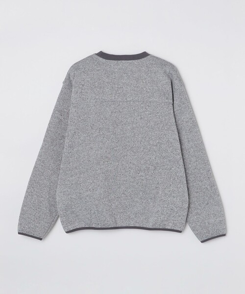 SHIPS（シップス）の「SHIPS: メランジ フリース クルーネック プルオーバー（スウェット・メンズ・グレー/ブラック・SMALL/MEDIUM/LARGE/X-LARGE）」の6枚目の写真