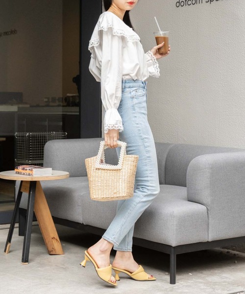 OLUPIC（オルピック）の「OLUPIC/【WEB限定】レースビックカラーブラウス（シャツ/ブラウス・レディース・ホワイト・FREE）」の11枚目の写真