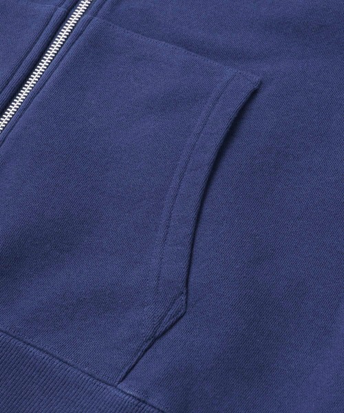 X-girl（エックスガール）の「LOGO STITCHED ZIP UP SWEAT HOODIE（パーカー・レディース・アッシュ/ブラック/ネイビー・S/M）」の21枚目の写真