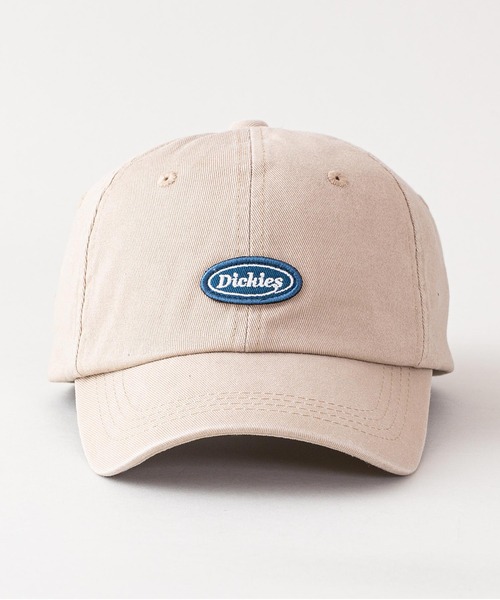 Dickies（ディッキーズ）の「【DICKIES/ディッキーズ】【新デザイン・配色ロゴ】ワッペンローキャップ 浅めシルエット キャッチーなワンポイント 通年素材 全4色（キャップ・メンズ・ネイビー/ブラック/ベージュ/ホワイト・FREE）」の5枚目の写真