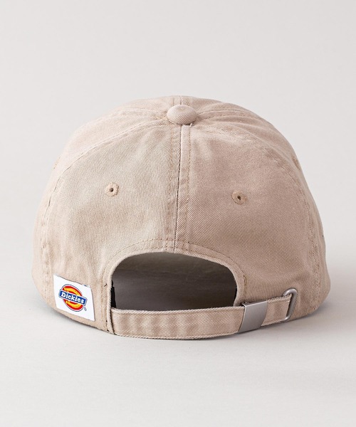 Dickies（ディッキーズ）の「【DICKIES/ディッキーズ】【新デザイン・配色ロゴ】ワッペンローキャップ 浅めシルエット キャッチーなワンポイント 通年素材 全4色（キャップ・メンズ・ネイビー/ブラック/ベージュ/ホワイト・FREE）」の7枚目の写真