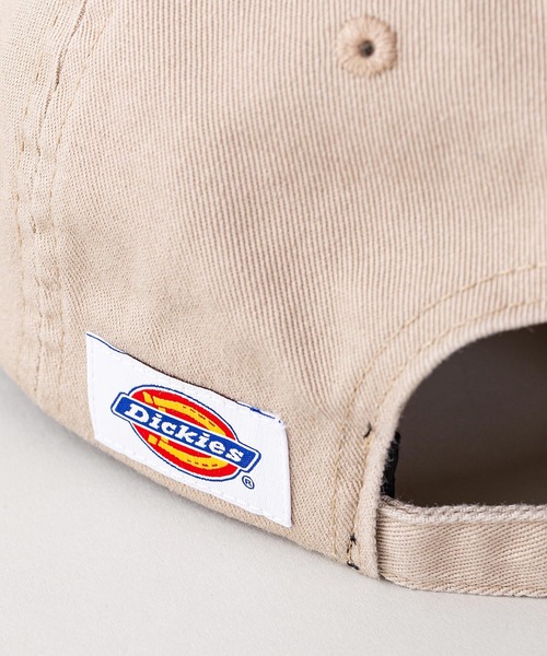 Dickies（ディッキーズ）の「【DICKIES/ディッキーズ】【新デザイン・配色ロゴ】ワッペンローキャップ 浅めシルエット キャッチーなワンポイント 通年素材 全4色（キャップ・メンズ・ネイビー/ブラック/ベージュ/ホワイト・FREE）」の8枚目の写真