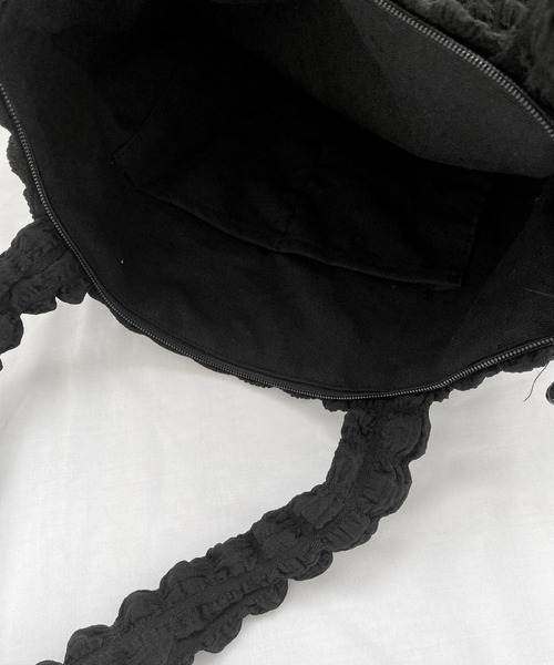 LVEU.(ラブユ.)の「【LVEU.】ポップコーントートバッグ / バッグ BAG 鞄 トート ポップコーン ポコポコ カジュアル ブラック アイボリー ZOZOTOWN限定(トートバッグ・レディース・ブラック/アイボリー・FREE)」の19枚目の写真