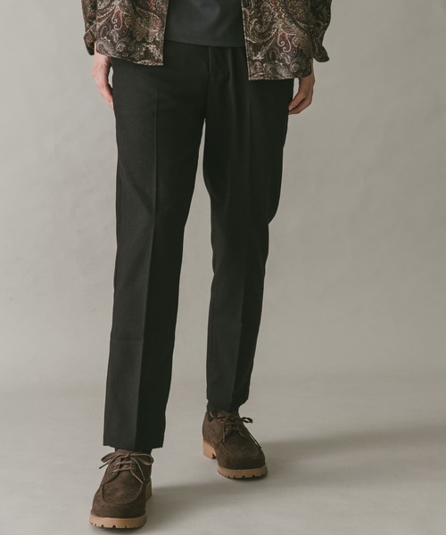 URBAN RESEARCH DOORS(アーバンリサーチドアーズ)の「ストレッチテーパードパンツ(その他パンツ・メンズ・チャコールグレー/ブラック/オリーブ/モカ/バーガンディー・SMALL/MEDIUM/LARGE)」の2枚目の写真