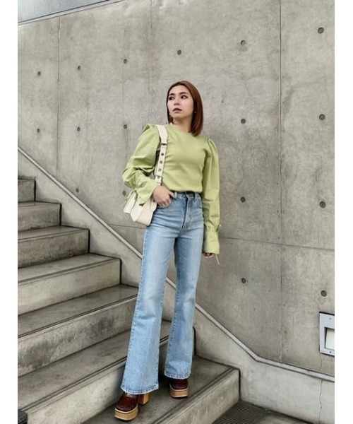MOUSSY（マウジー）の「PLATFORM SQUARE ローファー（ローファー・レディース・ブラウン/ブラック・SMALL/MEDIUM/LARGE）」の18枚目の写真