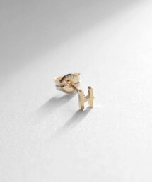 【WEB限定】K10イニシャルH スタッドピアス(片耳用)