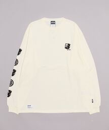 schott | Schott(ショット) LS T-SHIRT 'STENCIL BULLDOG'/ステンシルブルドッグ ロンT(Tシャツ/カットソー)