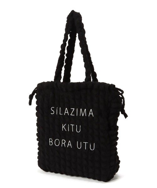 niko and...（ニコアンド）の「オリジナルポコポコ巾着トートバッグ（トートバッグ・レディース・ブラック/その他1/グリーン・0）」の9枚目の写真