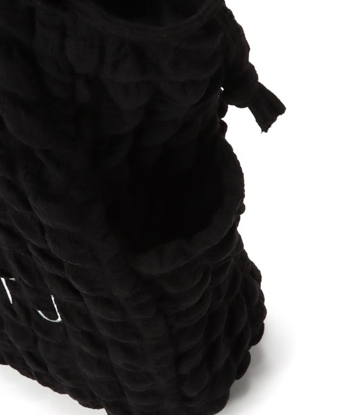 niko and...（ニコアンド）の「オリジナルポコポコ巾着トートバッグ（トートバッグ・レディース・ブラック/その他1/グリーン・0）」の12枚目の写真