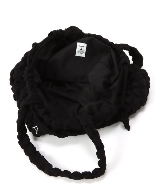 niko and...（ニコアンド）の「オリジナルポコポコ巾着トートバッグ（トートバッグ・レディース・ブラック/その他1/グリーン・0）」の13枚目の写真