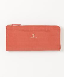 SNOOPY（スヌーピー）の「SNOOPY LEATHER COLLECTION/スヌーピーレザーコレクション/クロコシリーズ/マチ付きLF束入れ/SN0106（財布）」