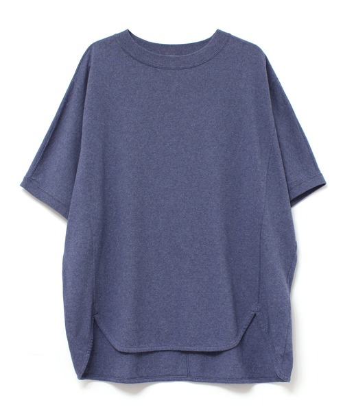 RNA-N（アールエヌエーエヌ）の「M1997 反毛オーガニック天竺Ｔシャツ（Tシャツ/カットソー・レディース・ブルー/ダークブルー/杢グレー・MEDIUM）」の5枚目の写真