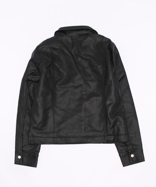 ROSE BUD(ローズバッド)の「ライダースジャケット(ライダースジャケット・レディース・ブラック/ベージュ・FREE)」の3枚目の写真