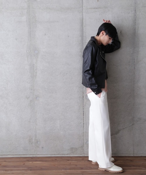 ROSE BUD(ローズバッド)の「ライダースジャケット(ライダースジャケット・レディース・ブラック/ベージュ・FREE)」の15枚目の写真