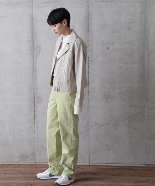 ROSE BUD(ローズバッド)の「ライダースジャケット(ライダースジャケット・レディース・ブラック/ベージュ・FREE)」の17枚目の写真