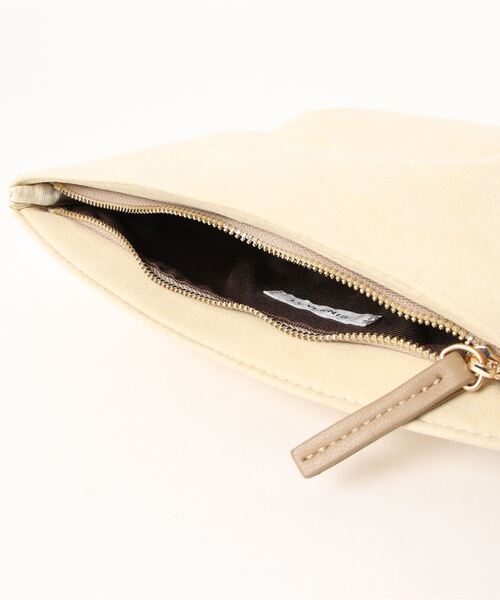 LA BELLE ETUDE（ラベルエチュード）の「リングミニショルダーM（ショルダーバッグ・レディース・ベージュ/パープル・FREE）」の6枚目の写真