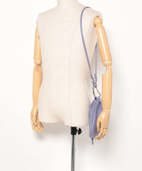 LA BELLE ETUDE（ラベルエチュード）の「リングミニショルダーM（ショルダーバッグ・レディース・ベージュ/パープル・FREE）」の7枚目の写真