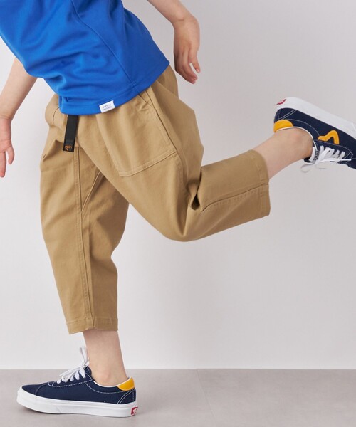 ROKX(ロックス)の「【SHIPS any別注】ROKX:〈ストレッチ〉ツイル クライミング パンツ<KIDS>◇(その他パンツ・キッズ・ベージュ/ダークグレー・M(125-135㎝)/S(110-120㎝)/L(140-150㎝))」の1枚目の写真