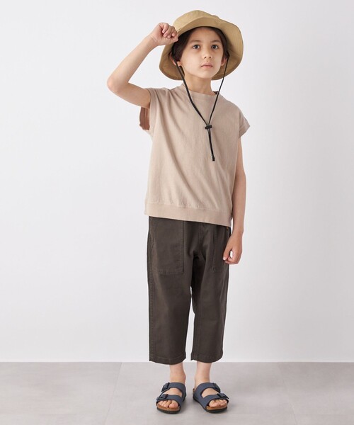 ROKX(ロックス)の「【SHIPS any別注】ROKX:〈ストレッチ〉ツイル クライミング パンツ<KIDS>◇(その他パンツ・キッズ・ベージュ/ダークグレー・M(125-135㎝)/S(110-120㎝)/L(140-150㎝))」の3枚目の写真