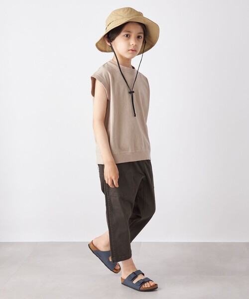 ROKX(ロックス)の「【SHIPS any別注】ROKX:〈ストレッチ〉ツイル クライミング パンツ<KIDS>◇(その他パンツ・キッズ・ベージュ/ダークグレー・M(125-135㎝)/S(110-120㎝)/L(140-150㎝))」の5枚目の写真