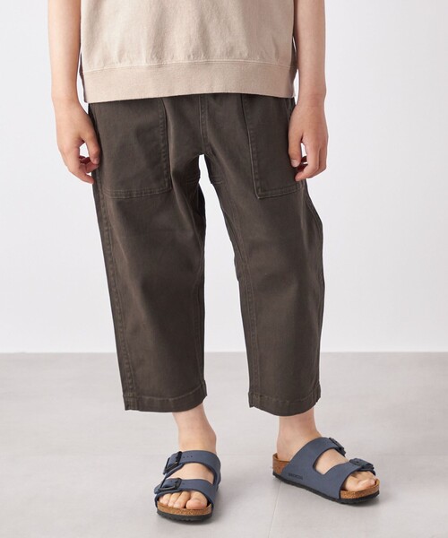 ROKX(ロックス)の「【SHIPS any別注】ROKX:〈ストレッチ〉ツイル クライミング パンツ<KIDS>◇(その他パンツ・キッズ・ベージュ/ダークグレー・M(125-135㎝)/S(110-120㎝)/L(140-150㎝))」の6枚目の写真