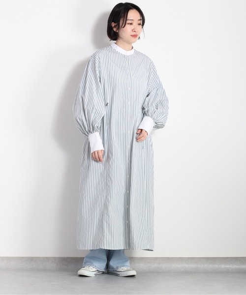 cepo（セポ）の「ストライプドロストシャツワンピース（シャツ