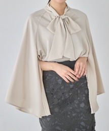 tocco closet | 【限定】ボウタイリボンフレアスリットスリーブブラウス(シャツ/ブラウス)