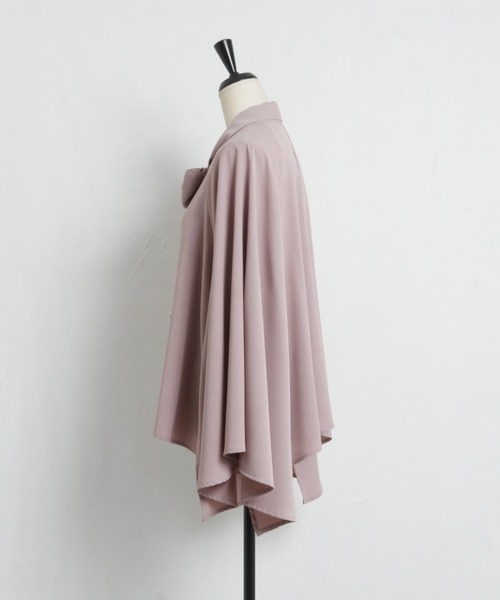 tocco closet（トッコ　クローゼット）の「【ZOZO限定】ボウタイリボンフレアスリットスリーブブラウス（シャツ/ブラウス・レディース・オフホワイト/ライトベージュ/ピンク・M）」の17枚目の写真