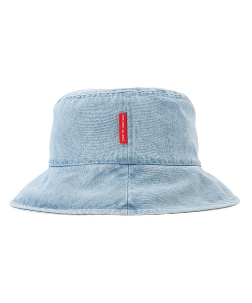 NEONSIGN(ネオンサイン)の「NEONSIGN ネオンサイン / Denim Bucket Hat デニムバケットハット / N1625(ハット・メンズ・ブラック/ライトインディゴブルー・46/48)」の1枚目の写真