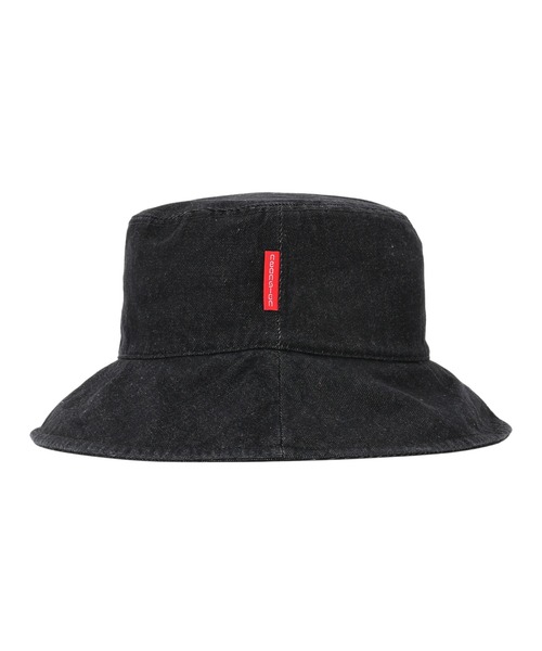 NEONSIGN(ネオンサイン)の「NEONSIGN ネオンサイン / Denim Bucket Hat デニムバケットハット / N1625(ハット・メンズ・ブラック/ライトインディゴブルー・46/48)」の2枚目の写真