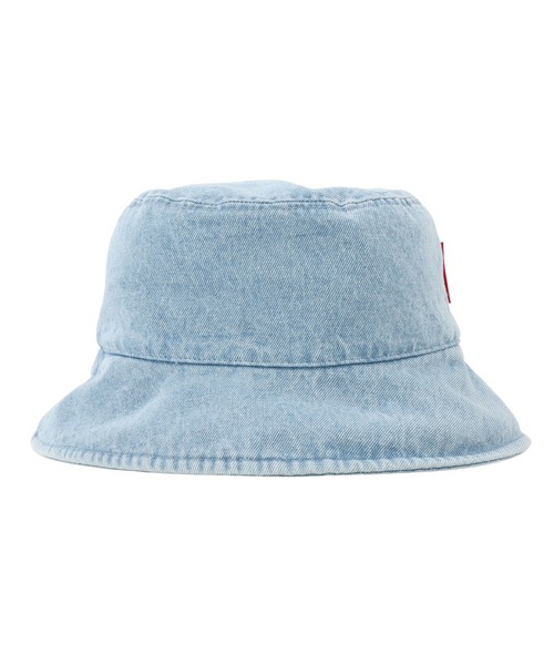 NEONSIGN(ネオンサイン)の「NEONSIGN ネオンサイン / Denim Bucket Hat デニムバケットハット / N1625(ハット・メンズ・ブラック/ライトインディゴブルー・46/48)」の4枚目の写真