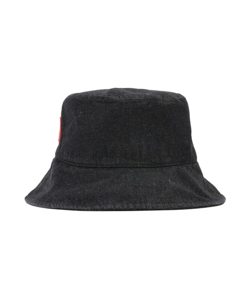NEONSIGN(ネオンサイン)の「NEONSIGN ネオンサイン / Denim Bucket Hat デニムバケットハット / N1625(ハット・メンズ・ブラック/ライトインディゴブルー・46/48)」の5枚目の写真