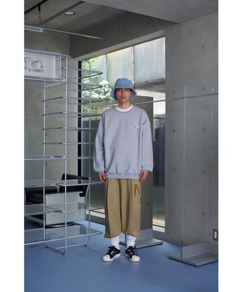 NEONSIGN(ネオンサイン)の「NEONSIGN ネオンサイン / Denim Bucket Hat デニムバケットハット / N1625(ハット・メンズ・ブラック/ライトインディゴブルー・46/48)」の7枚目の写真