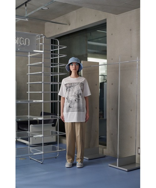 NEONSIGN(ネオンサイン)の「NEONSIGN ネオンサイン / Denim Bucket Hat デニムバケットハット / N1625(ハット・メンズ・ブラック/ライトインディゴブルー・46/48)」の10枚目の写真
