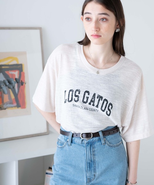 WEGO（ウィゴー）の「WEGO/ヴィンテージロゴT（Tシャツ/カットソー・メンズ・サックスブルー/ブラック/オフホワイト/ピンク・MEDIUM/LARGE）」の6枚目の写真