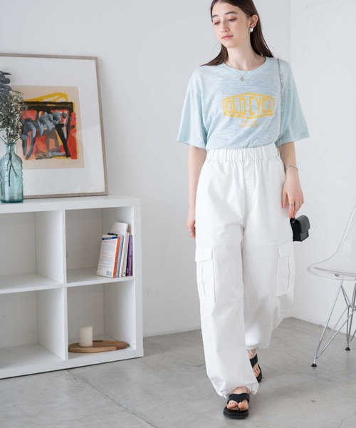 WEGO（ウィゴー）の「WEGO/ヴィンテージロゴT（Tシャツ/カットソー・メンズ・サックスブルー/ブラック/オフホワイト/ピンク・MEDIUM/LARGE）」の11枚目の写真