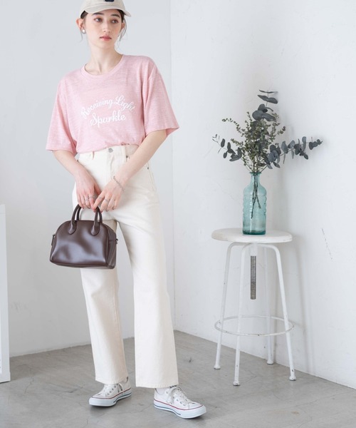 WEGO（ウィゴー）の「WEGO/ヴィンテージロゴT（Tシャツ/カットソー・メンズ・サックスブルー/ブラック/オフホワイト/ピンク・MEDIUM/LARGE）」の13枚目の写真