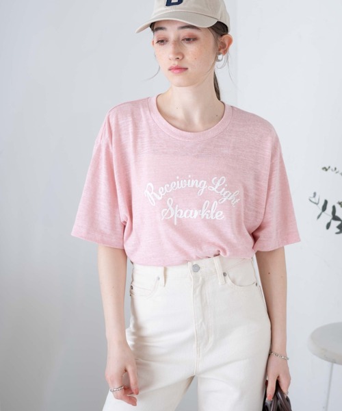 WEGO（ウィゴー）の「WEGO/ヴィンテージロゴT（Tシャツ/カットソー・メンズ・サックスブルー/ブラック/オフホワイト/ピンク・MEDIUM/LARGE）」の12枚目の写真