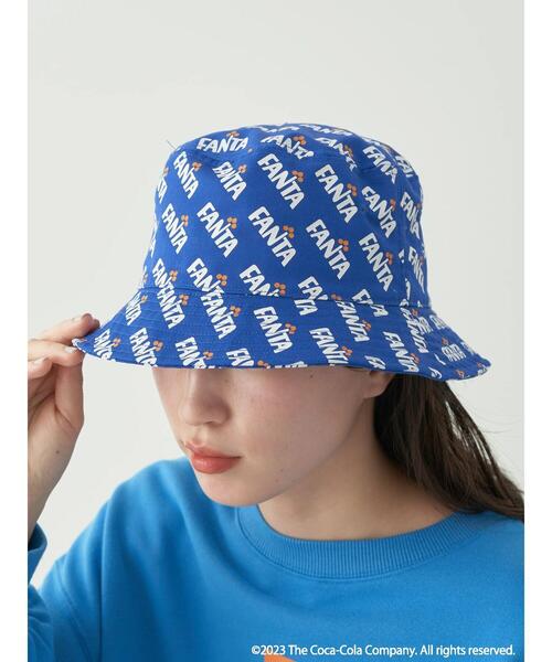 Coca Cola（コカコーラ）の「別注 Fanta「R」バケットハット（ハット・レディース・ロイヤルブルー・FREE）」の12枚目の写真
