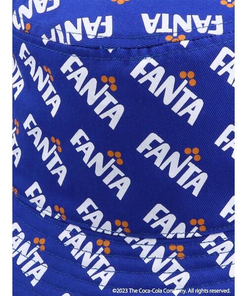 Coca Cola（コカコーラ）の「別注 Fanta「R」バケットハット（ハット・レディース・ロイヤルブルー・FREE）」の7枚目の写真