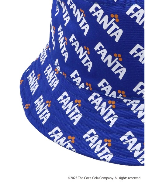 Coca Cola（コカコーラ）の「別注 Fanta「R」バケットハット（ハット・レディース・ロイヤルブルー・FREE）」の17枚目の写真