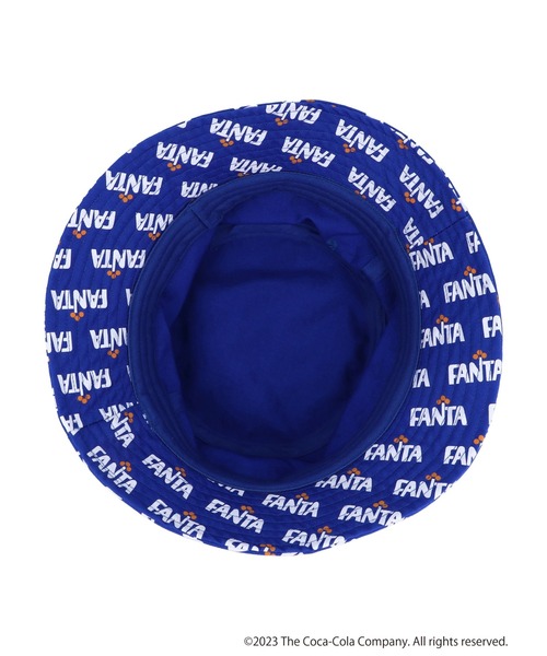 Coca Cola（コカコーラ）の「別注 Fanta「R」バケットハット（ハット・レディース・ロイヤルブルー・FREE）」の6枚目の写真